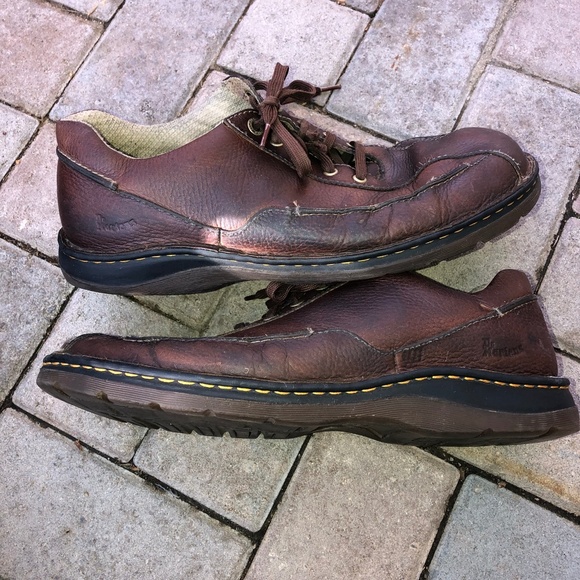Dr. Martens brown leather lace up oxfords - Picture 5 of 8